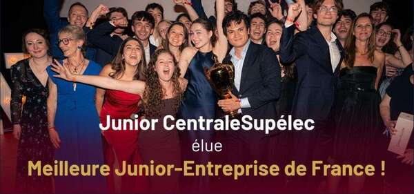 JCS élue Meilleure Junior-Entreprise de France