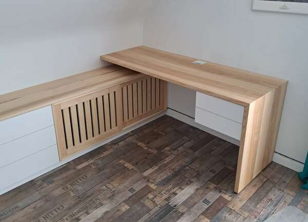 Réalisation d'un agencement de bureau sur mesure à Saint Melaine sur Aubance (49610)