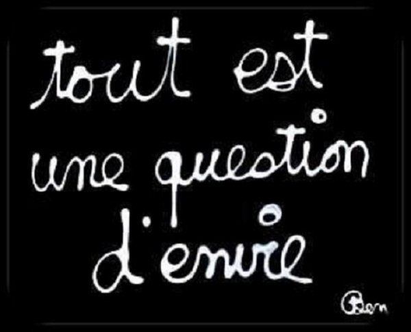 Quand "Je n'ai pas ENVIE"