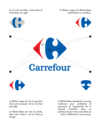 Analyse création logo Carrefour