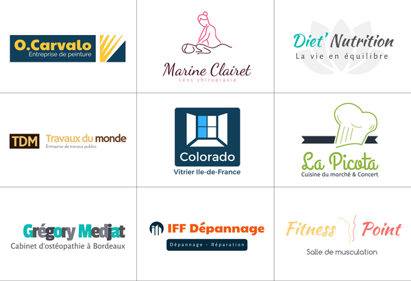 Création de logo pour professionnel indépendant et TPE