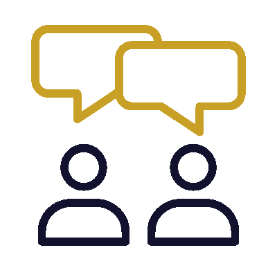 Wired outline 981 consultation hover conversation  2 