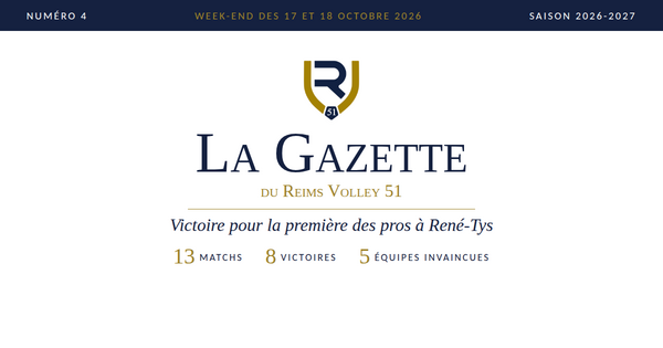 La Gazette n°4 : victoire pour la première des pros à René-Tys