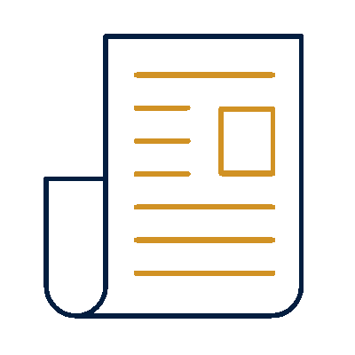 Wired outline 411 news newspaper hover pinch