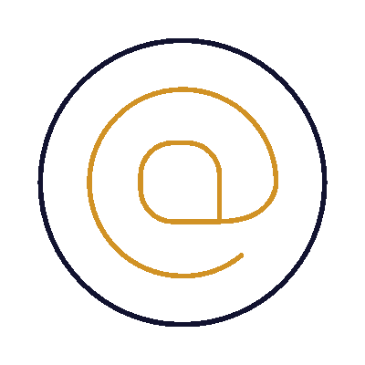 Wired outline 1141 email hover rotation