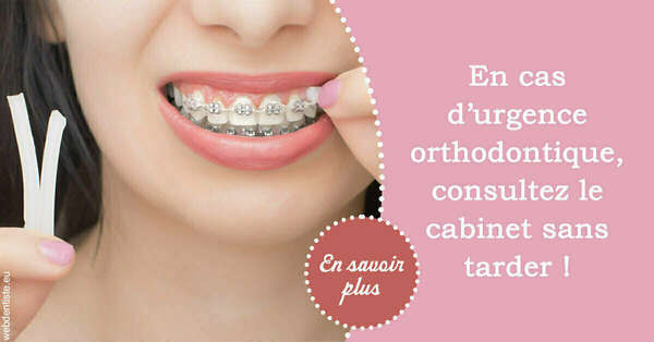 Urgence orthodontique