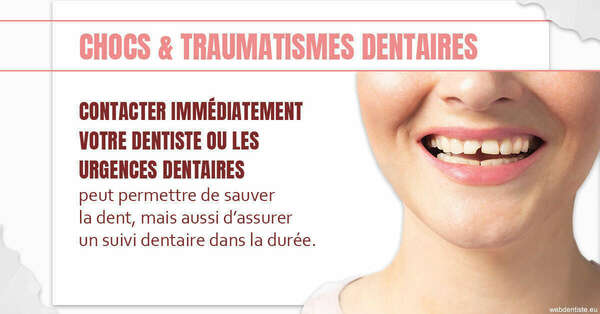 2023 t4 - chocs et traumatismes dentaires