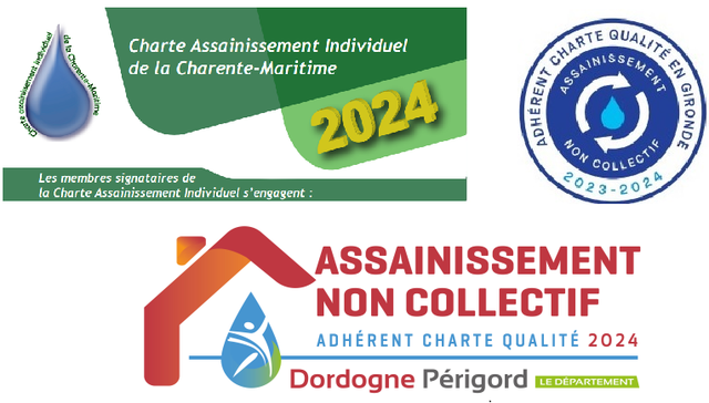 Assainissement non collectif  Adhérent charte qualité  dordogne