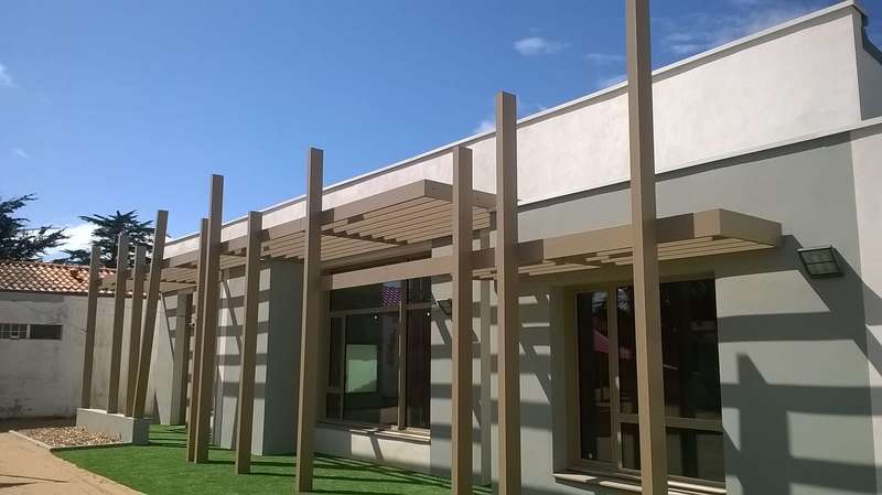 Pergola en Alu