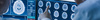 Professionnels santé analysant scanners cérébraux en neurologie