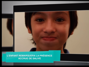 Exercices de déglutition et musculaires au niveau des lèvres