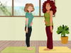 <img alt="Illustration de Cécile Renaudat accompagnant une personne lors d’une séance de respiration et de détente au Cannet">