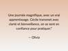 alt="Avis de participants à la formation Reiki niveau 1 animé par Cécile Renaudat"
