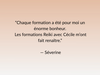 alt="Avis de participants à la formation Reiki niveau 3 animé par Cécile Renaudat"