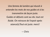 alt="Avis d'une cliente lors d'une séance de médiumnité délivrée par Cécile Renaudat"
