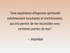 alt="Avis d'une cliente lors d'une séance d'hypnose spirituelle délivrée par Cécile Renaudat"