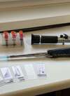 Tubes à essai de sang pour analyse vétérinaire en laboratoire