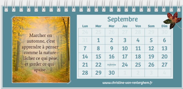 En Septembre faites un tri... intérieur !