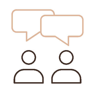 Wired outline 981 consultation hover conversation  4 