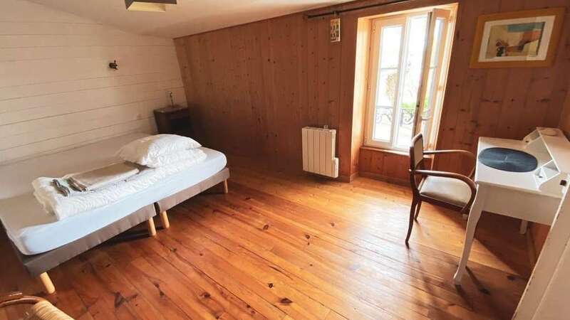 La chambre « Bois » à l'étage