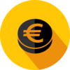 Pièces euro empilées symbolisant aides financières publiques