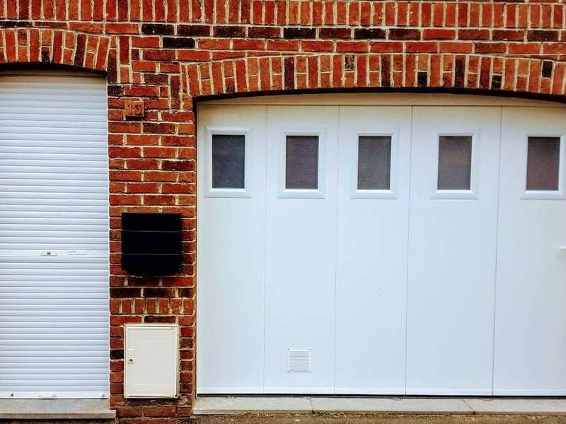 porte_de_garage_coulissante_manuelle_avec_volet