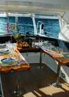 luxe temps jet yacht réservation table exclusive