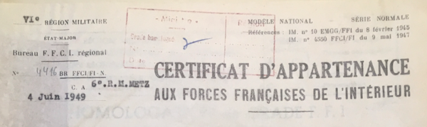 Émile Pfirsch, un Lorrain combattant de la Seconde Guerre mondiale