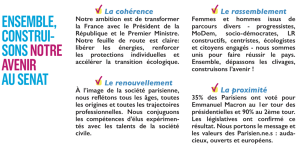 Ensemble, construisons l'avenir au Sénat