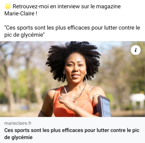 Interview magazine ''Marie-Claire'' 