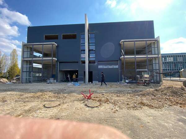 Murs Rideaux pour un Bâtiment industriel à Melun (77000)