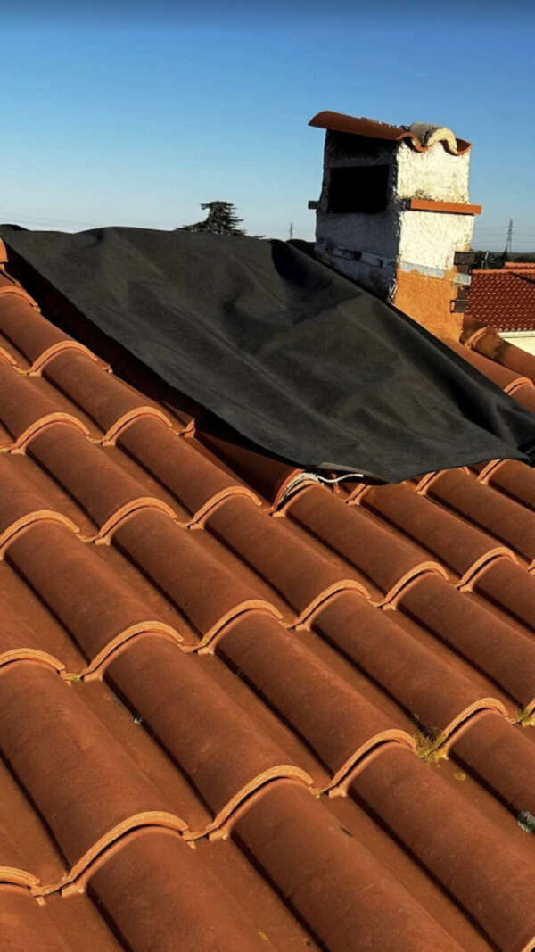 Mise en sécurité d’un chantier suite au intempéries