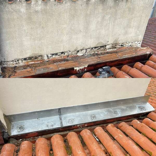 Travaux de zinguerie