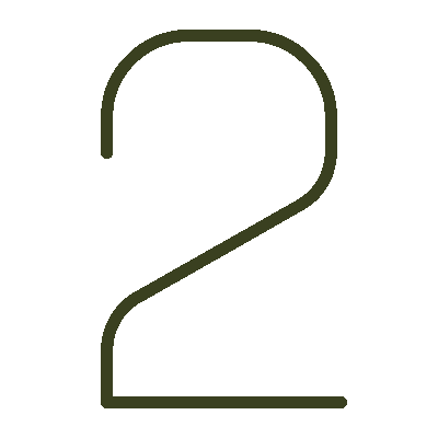 Wired outline 2434 number 2 hover draw  2 