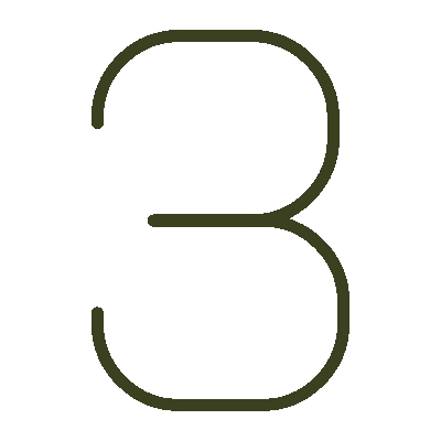 Wired outline 2433 number 3 hover draw  1 