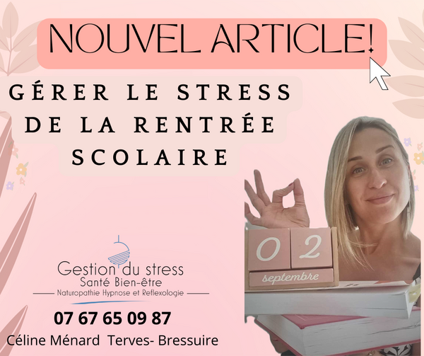 STRESS DE LA RENTREE SCOLAIRE