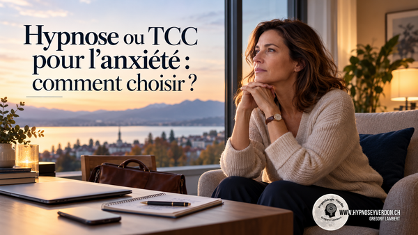Hypnose ou TCC pour l’anxiété : comment choisir ? | Yverdon