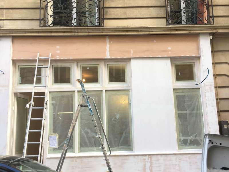 Habillage des Façades de Magasins