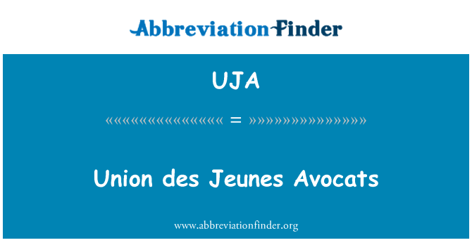 Union des Jeunes Avocats