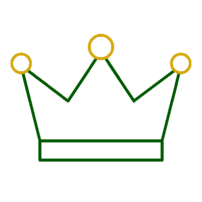 Wired outline 407 crown king lord hover roll