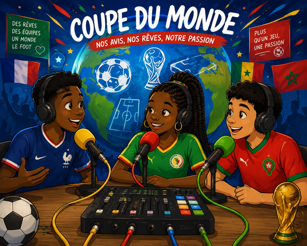 Fatou, Reda et Mohamed, parlent de leur coupe du monde