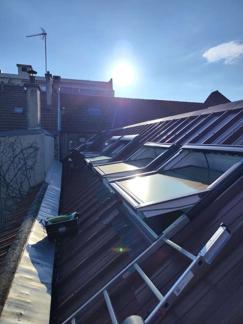 Nettoyage de vitres en hauteur et lavage de bardage à Reims 