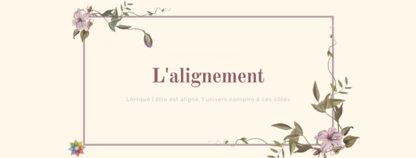 L'alignement