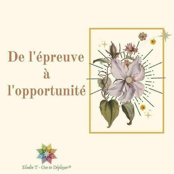 De l'épreuve à l'opportunité