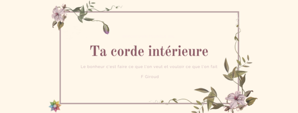 Ta corde intèrieure