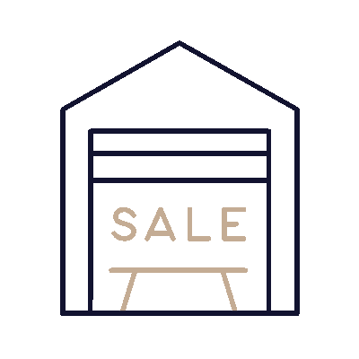 Wired outline 1009 garage yard sale hover enlarge