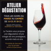 degustation vin taniere herbiers mardi samedi bar
