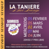 taniere soiree standup