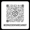 QR code du compte Instagram de l'Espace Dentaire Carnot, Aix-en-Provence