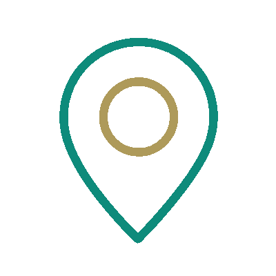 Wired outline 18 location pin